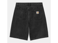 Carhartt WIP Landon Short Black Stone Washed Denim 33