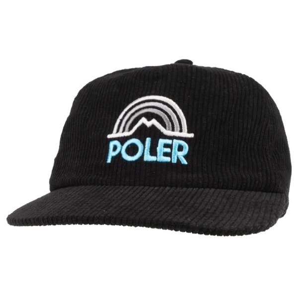 Poler Mtn Rainbow Cap - black