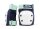 Rekd Protektoren Heavy Duty Triple Pad Set in blue / mint