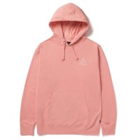 HUF Essentials Triple Triangle Hoodie - coral pink