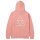 HUF Essentials Triple Triangle Hoodie - coral pink