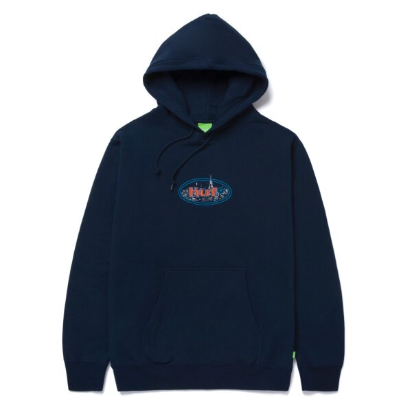 HUF City Lights Hoodie - navy