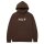 HUF Essentials OG Logo Hoodie - chocolate