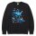 HUF Space Dolphins Wash Pullover - black