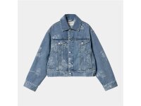 Carhartt WIP W Stamp Jacket für Damen in Blue Bleached
