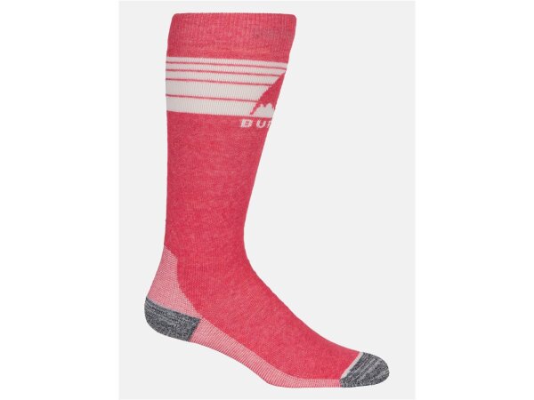 Burton Emblem Midweight Snowboardsocken für Damen in Peach Echo