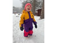 Burton One Piece 2L Einteiler für Kleinkinder in Goldenrod / Imperial Purple