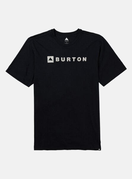 Burton Horizontal Mountain High Logo T-Shirt für Herren in Black