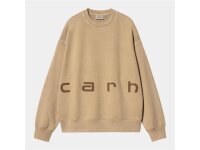 Carhartt WIP Felt Script Sweat für Herren in Peanut...