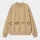 Carhartt WIP Felt Script Sweat für Herren in Peanut / Tobacco garment dyed