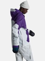 Burton Snowboard Jacke Frostner Anorak für Herren in Imperial Purple / Stout White