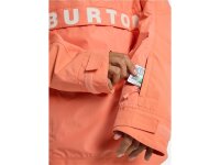 Burton Snowboard Jacke Frostner Anorak für Herren in Peach Echo