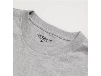 Carhartt WIP L/S Chase T-Shirt in Dark Grey Heather / Gold für Herren
