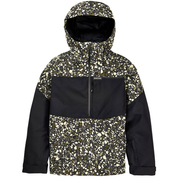 Burton Pillowline GORE-TEX 2L Anorak Jacket für Herren in Sediment / True Black