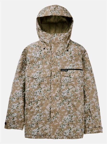 Burton Covert 2.0 2L Jacket Snowboard Jacke für Herren in Snowfall Camo M