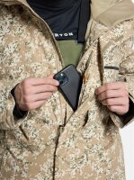 Burton Covert 2.0 2L Jacket Snowboard Jacke für Herren in Snowfall Camo M