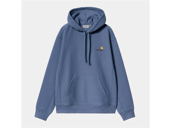 Carhartt WIP Hooded American Script Sweat für Herren in Blue Iris