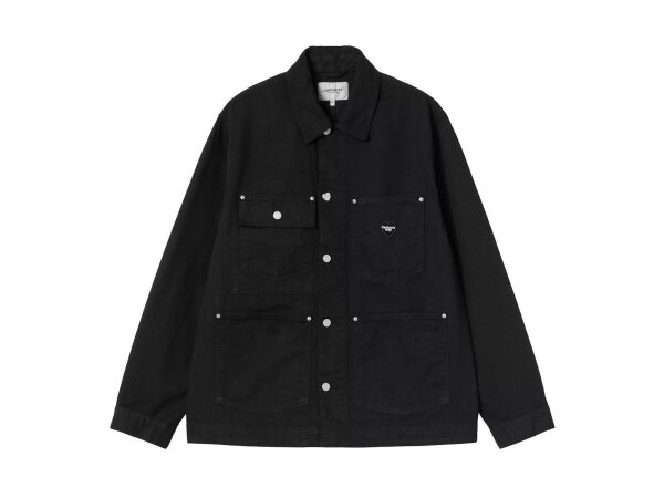 Carhartt WIP Drewe Chore Coat Jacke für Herren in Black rinsed
