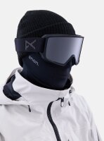 Anon Schneebrille M3 Goggle + Ersatzglas und Maske Smoke / Sunny Onyx