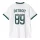 Carhartt WIP 89 Ringer T-Shirt für Herren White / Rainforest heavy enzyme wash