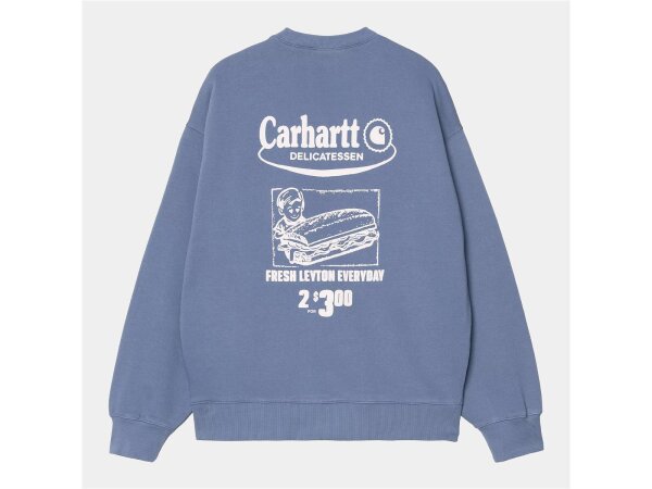 Carhartt WIP Catalogue Sweat für Herren in Blue Iris / Air Pink