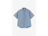 Carhartt WIP S/S Lucas Shirt Blue bleached für Herren