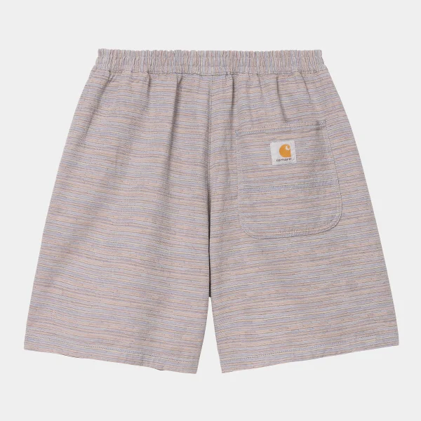 Carhartt WIP Gellar Stripe Short Multicolor rinsed