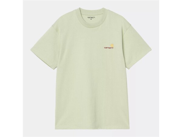 Carhartt WIP S/S American Script T-Shirt für Herren in Pale Olive