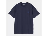 Carhartt WIP S/S Heart II Harttt T-Shirt in Blue L
