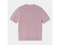 Carhartt WIP W Carter Knit T-Shirt für Damen in Pink Fog garment dyed