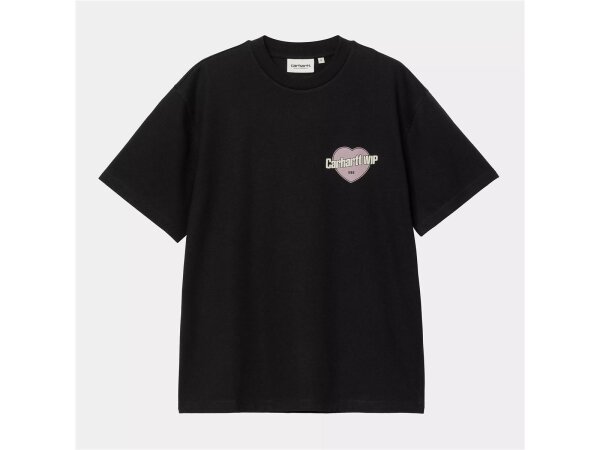 Carhartt WIP W Growth T-Shirt für Damen in Black stone washed