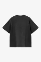 Carhartt WIP S/S Hudson Pocket T-Shirt in Black chalk wash