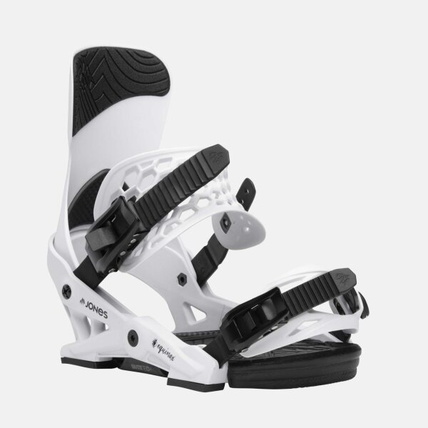 Jones Equinox Snowboardbindung für Damen in Cloud White