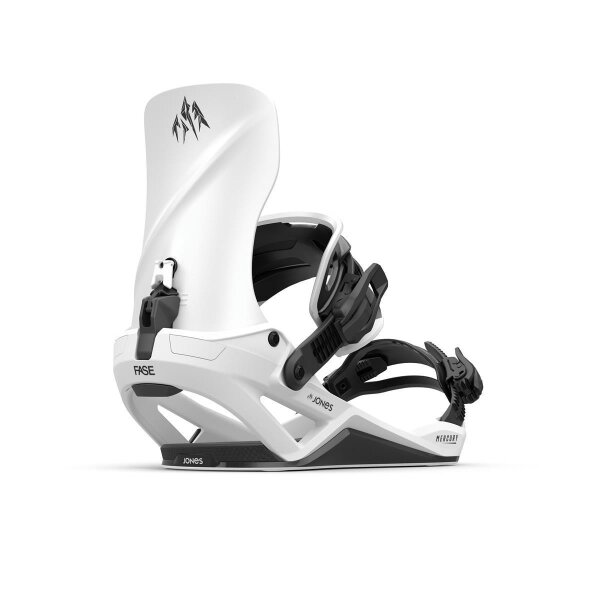 Jones Mercury Fase Snowboardbindung in White