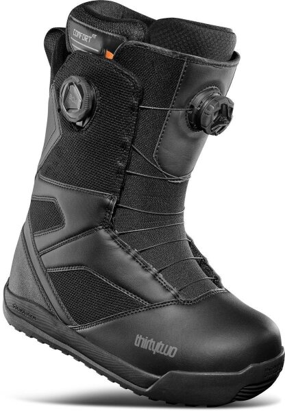 ThirtyTwo STW Double BOA Snowboard-Boot für Herren in black/black