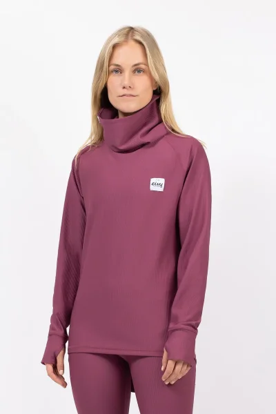 Eivy Icecold Gaiter Rib Top Pinkgundy(26)