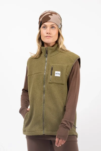 Eivy Lumberjackie Sherpa Vest Olive(26)