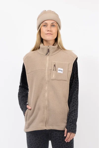 Eivy Lumberjackie Sherpa Vest Sand(26)