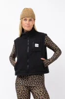 Eivy Boxy Sherpa Vest Black
