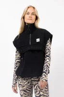 Eivy Ball Fleece Vest Black