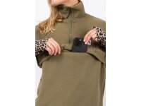 Eivy Ball Fleece Vest Olive