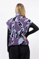 Eivy Ball Fleece Vest Purple Stray