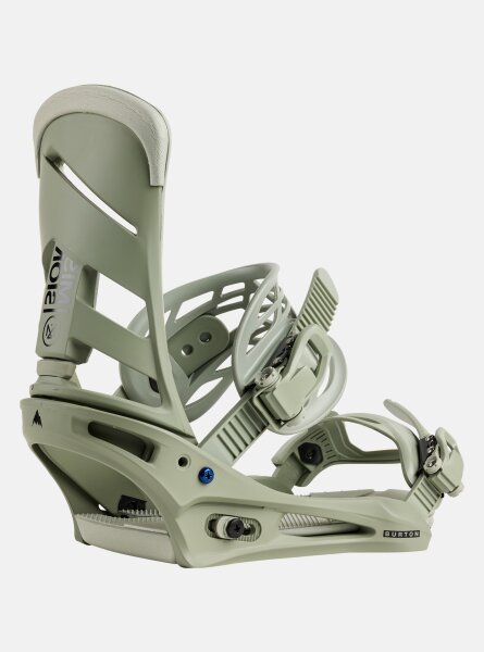 Burton Mission Re:Flex Snowboardbindung für Herren in Talc Green