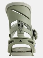 Burton Mission Re:Flex Snowboardbindung für Herren in Talc Green