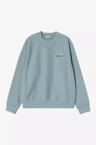 Carhartt WIP  American Script Sweat Herren in Citadel