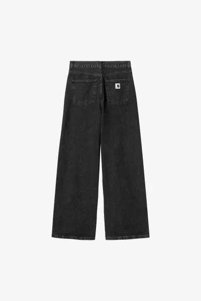 Carhartt WIP WJane Pant Damen Black heavy stone wash