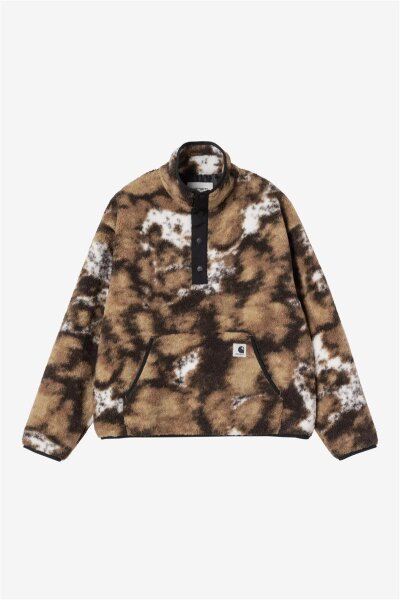 Carhartt WIP WElliot High Neck Liner Fleece für Damen in Wild Dog Jacquard / Black