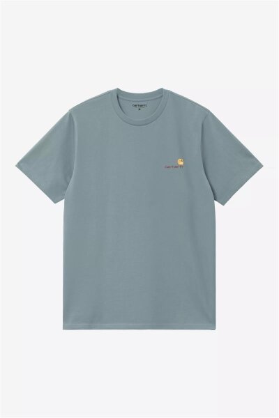Carhartt WIP S/S American Script T-Shirt in Citadel für Herren
