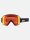 Anon Schneebrille M4 Cylindrical Goggles + Ersatzglas und Maske Black / Perceive Sunny Red