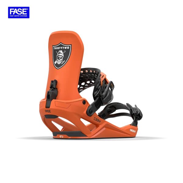 ThirtyTwo T32M Fase Snowboardbindung in Orange